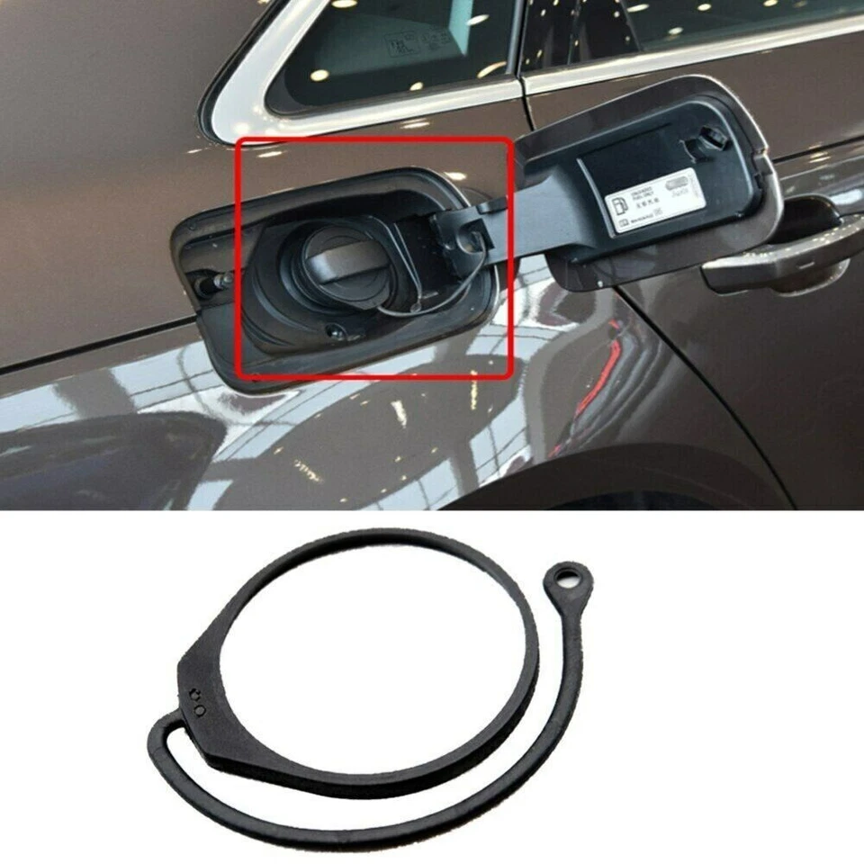 Fuel Oil Tank Cover Accessories Black Brand New Fuel Tank Cover Rope Plastic 1X - Image 2 of 4