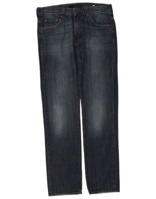 Calvin Klein Mens Slim Jeans W32 L34 Blue Cotton CN15