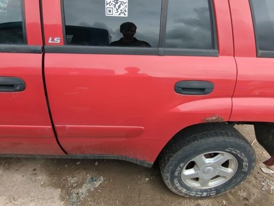 2002-2004 Chevrolet Trailblazer Driver Rear Door Oem N2A7D