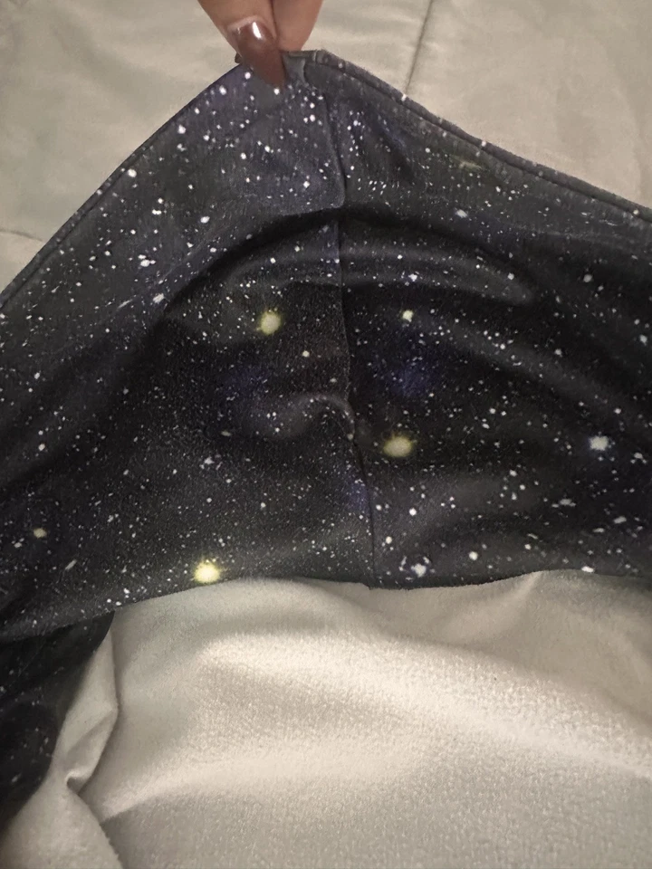 Sudadera con capucha con estampado gráfico para niños Space Galaxy Kitten Cat Glasses Foto 3 de 4