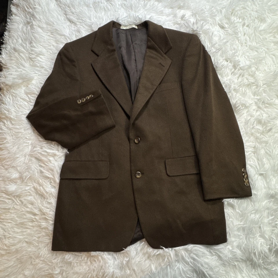 LORO PIANA 100% Pure Cashmere Sport Coat Blazer Men’s 40 Regular For Nordstrom - Image 4 of 4