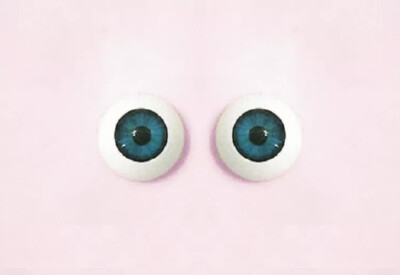 one pair of 16mm doll eyes