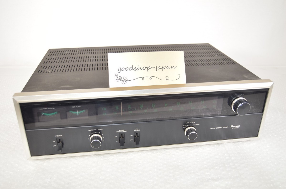 Sansui TU-9500 AM/FM Stereo Tuner 20W Vintage Tested Sansui TU-9500 AM/FM Stereo Tuner 20W Vintage Tested