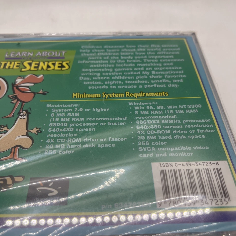 Learn About Life Science: The Senses PC MAC CD smell taste sight home schooling - Image 3 of 4