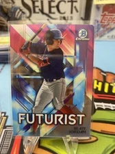 BLAZE JORDAN 2021 BOWMAN CHROME FUTURIST PROSPECT ROOKIE RC RED SOX
