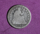 1843- silver SEATED LIBERTY Half Dime #P20152 — photo 1