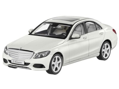Genuine Mercedes-Benz 1:18 C Class W205 Elegance Diamond White