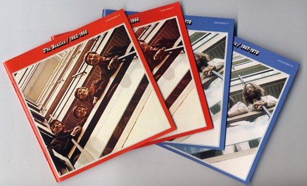 入手困難BEATLES☆USキャピトル C1ラストプレス盤RED•BLUEセット 入手困難BEATLES☆USキャピトル C1ラストプレス盤RED•BLUEセット