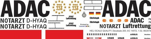 Rumpf-Bausatz H145 1:32 für Blade mCPX BL, TRex 150, OMP M1 u.a. - Bild 10 von 12