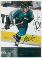 2020-21 SP Signature Edition 97 Legends Signatures JONATHAN CHEECHOO Sharks AUTO