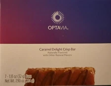 Caramel Delight Crisp Optavia 7 Bar 6/26 NIB *BESTPRICEONEBAY* FREE SHIP