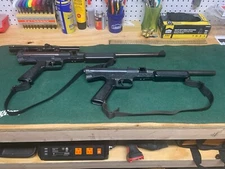 Tippman VTG SMG 60 - 2 Paintball Guns Sniper and Regular Barrel with 23 Clips
