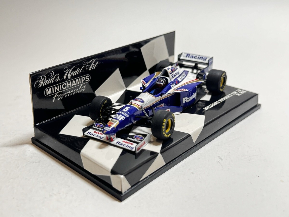 Voiture F1 Williams Renault 1995 #6 FW17 Coulthard - Modèle 1/18 Minichamps - Collection Rare