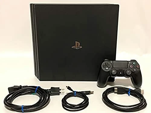SONY PlayStation 4 Pro PS4 Jet Black CUH-7000BB01 1TB Japan ver 