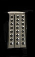 3 Roll cage gusset stiffener strips race rally drift kit car MSA A Pillar 450x60