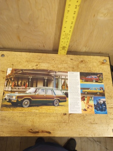 1980 Ford Wagons LTD, Fairmont, Pinto, Club Wagon Vintage Sales Brochure catalog - Picture 4 of 12