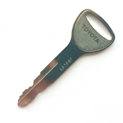 Toyota Forklift Ignition Key with OEM Logo 57591-23330-71 marked A62597