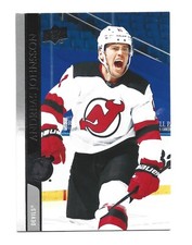 2020-21 Upper Deck Extended Series 581 Andreas Johnsson New Jersey Devils Hockey