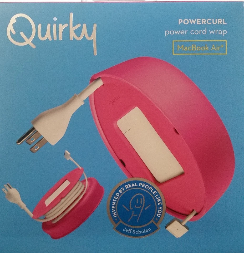 Quirky Powercurl V2 POP 45W Wire Organizer Pink - Image 3 of 3
