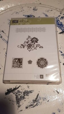 Stampin Up Stempelset Fresh Vintage Rarität aus der Sale-A-Bration!WIE NEU !