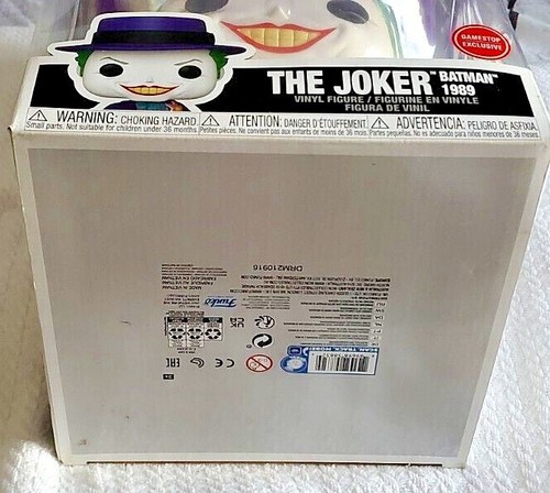 Funko POP! Heroes: 1989 Batman #425 Special Edition (JOKER) with Hat 10" Figure - Picture 3 of 7
