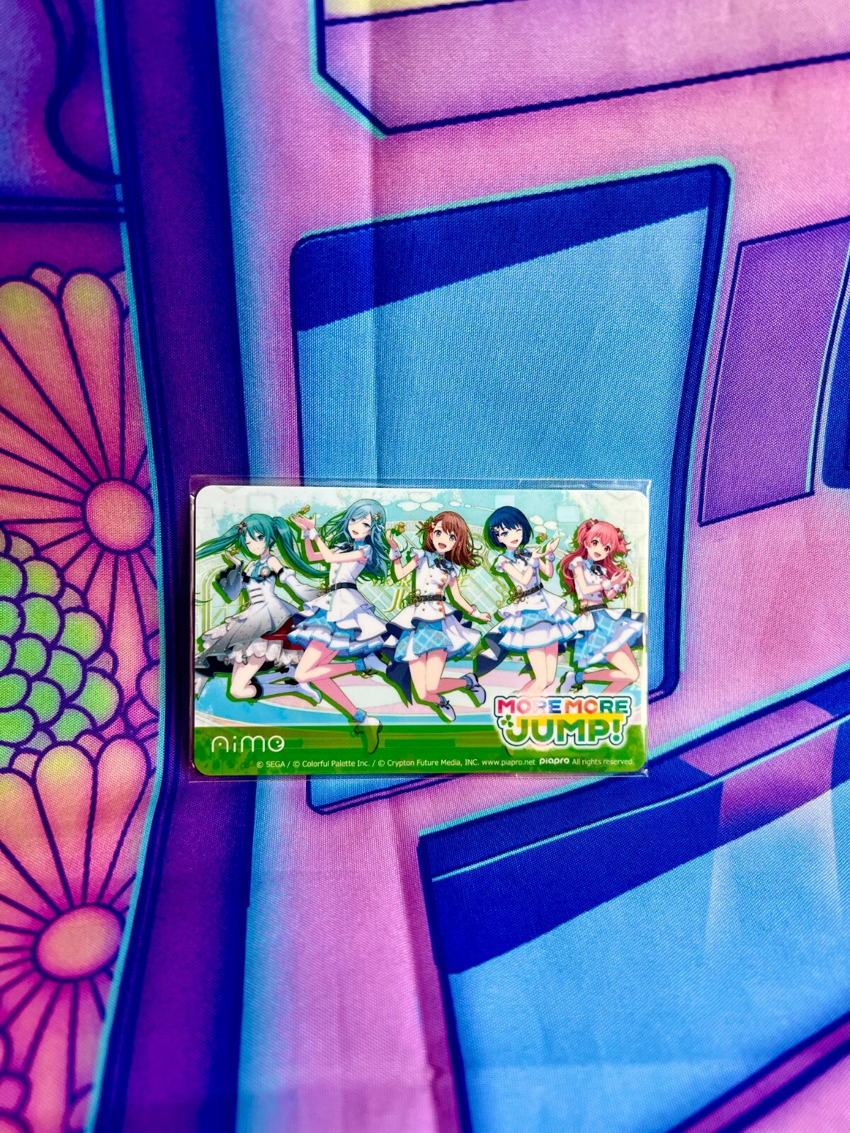 Carte Aime Card Project Sekai Hatsune Miku More more jump x Chunithm SEGA