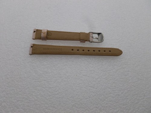 Genuine Michele 12mm Baby Pink Grosgrain Watch Band Strap Pre-Owned - Picture 3 of 4