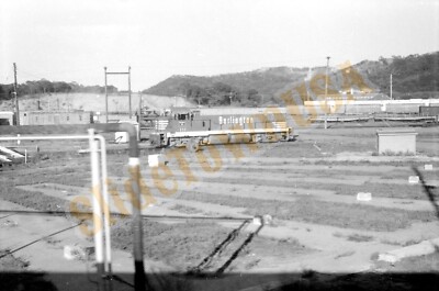 Vtg 35mm Railroad Train Negative 111 Burlington Engine NS0065