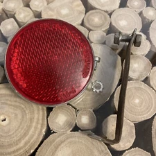Vintage Cat Eye Reflector RR-200 Rear Red  Small  Mounting Bracket 8434 Bike
