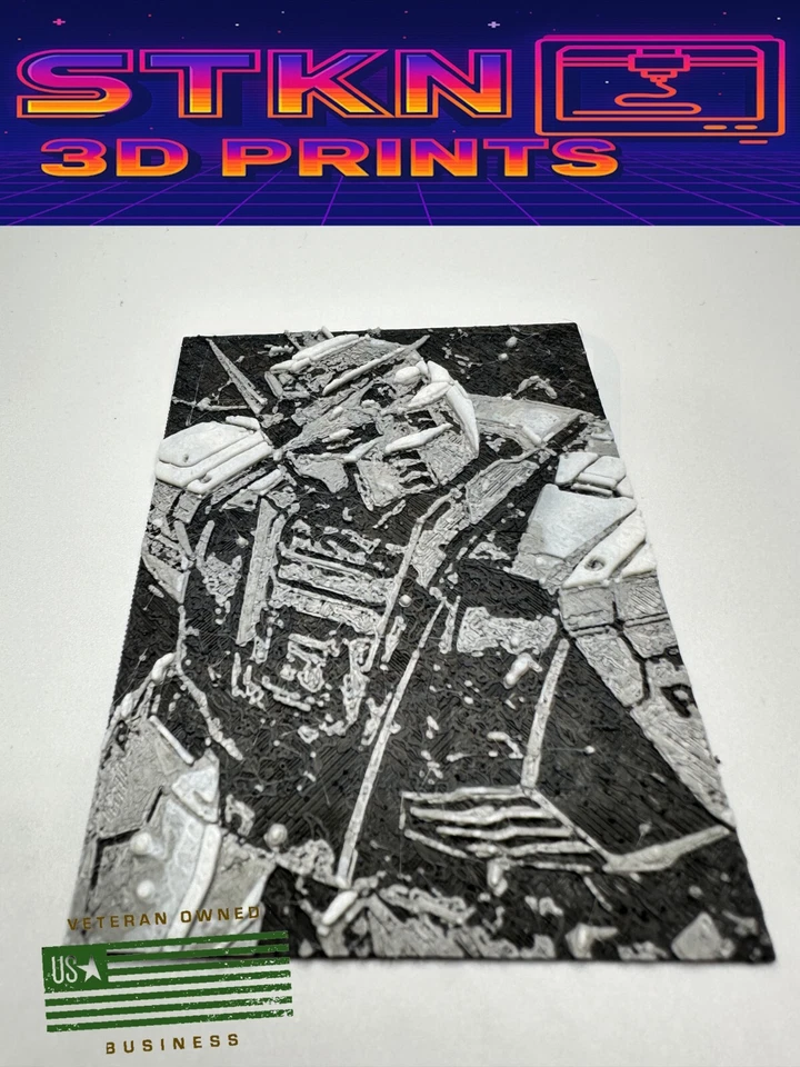 🎨 Anime Art - Gundam RX-78-2 - Large Decal Case Mod Magnet - Image 2 of 4