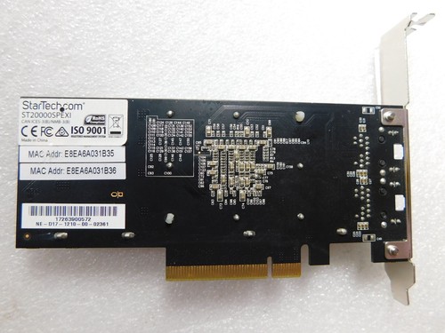 StarTech ST20000SPEXI PCIe Intel X540 2-Port 10GBase-T Ethernet Network Adapter - Picture 2 of 3