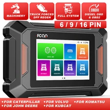 FCAR F804 Pro Diesel Heavy Duty Truck Scanner Diagnostic DPF Forced Regeneration