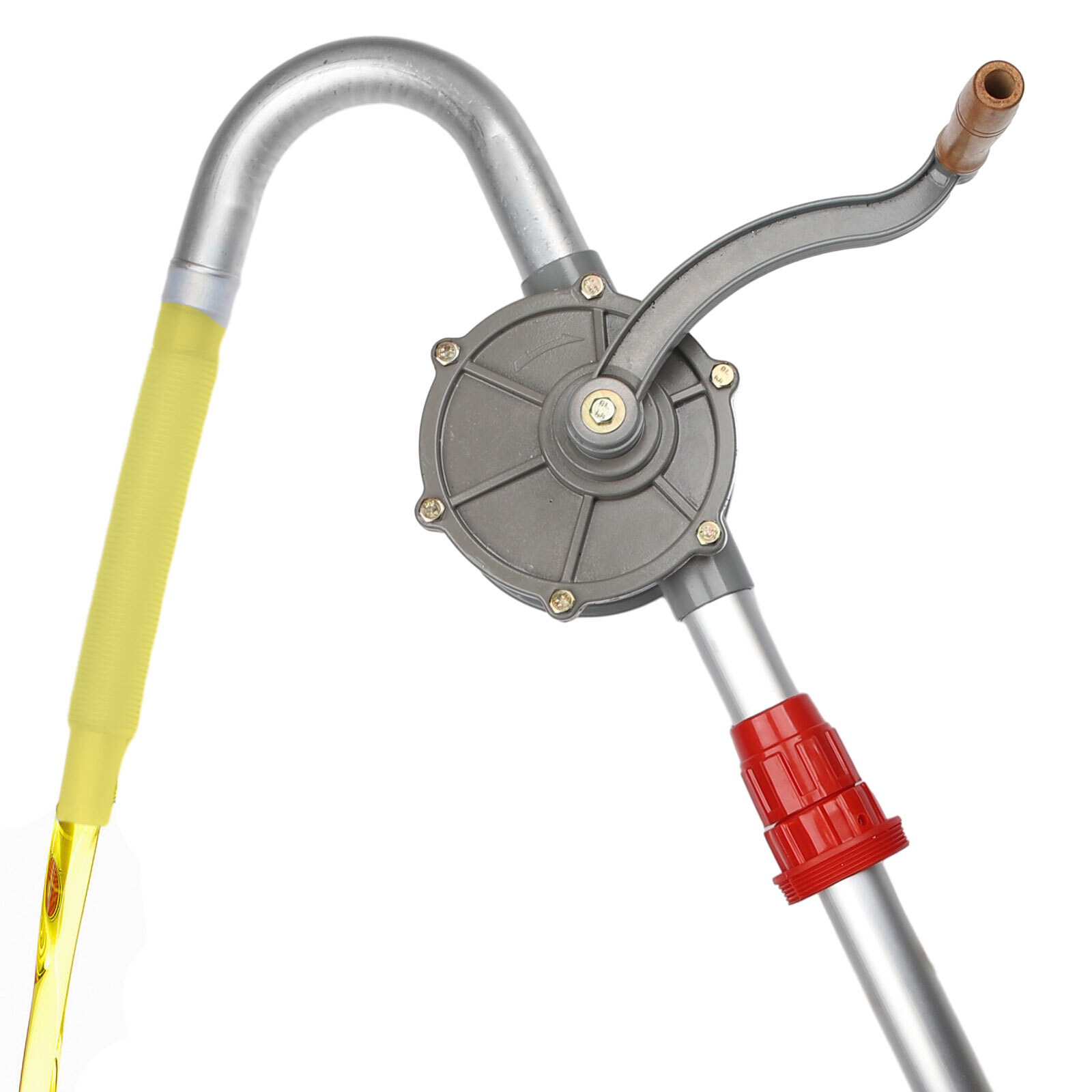 55 Gallon Drum Rotary Barrel Pump Hand Crank Diesel Fuel Oil Gas