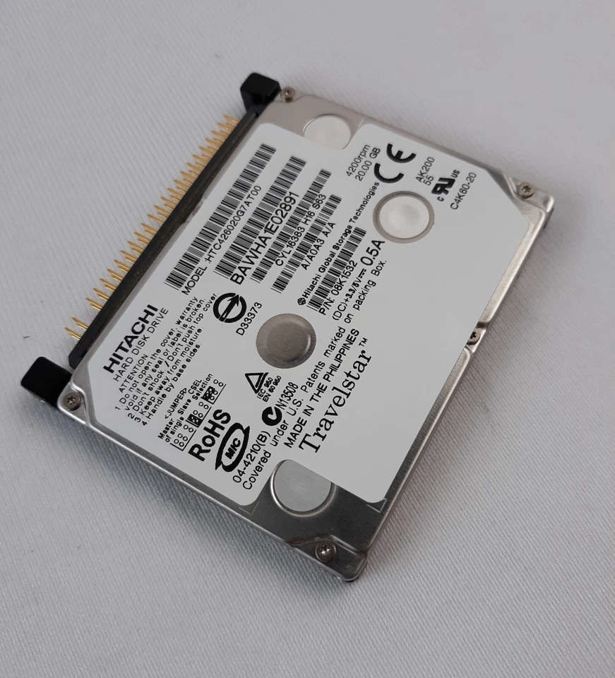 Hitachi HTC426020G7AT00 08K1532 Hard Drive - Image 2 of 4