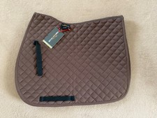 NEW Saddlecloth By Shires In Brown, Performance Lite in size 17-18”