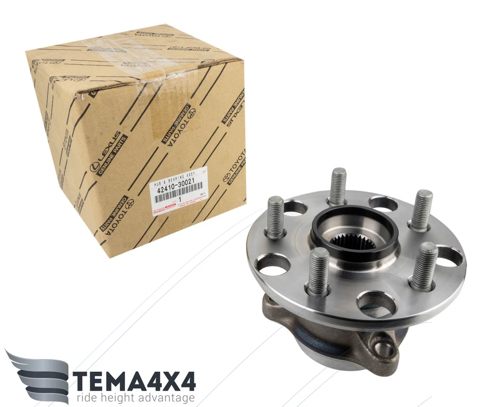 Cojinete trasero y buje originales OEM para Lexus Toyota 42410-30021 4241030021 Foto 2 de 4