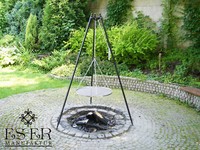Gustav Dreibein Schwenkgrill Grillrost 60 Cm Aus Edelstahl