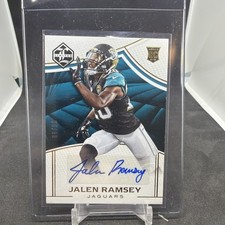 2016 Panini Limited Rookie Autographs Jalen Ramsey #143/99 (AU, RC)