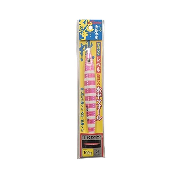 Owner (Owner) Metal Jig Lure Gjl-100 Shooting Jig Level 100G Pink Z Bragrow