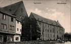 Postcard greeting from Bad Münstereifel district Euskirchen inn Conradi + Gymnasium 1919