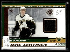 2002-03 Pacific Heads Up Quad Jerseys Teemu Selanne/Jere Lehtinen/Jyrki