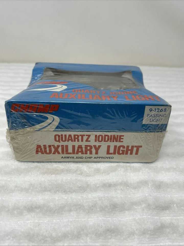 Luz auxiliar de yodo de cuarzo vintage CHAMP 9-1268 luz de paso EE. UU. 🇺🇸 Foto 2 de 4