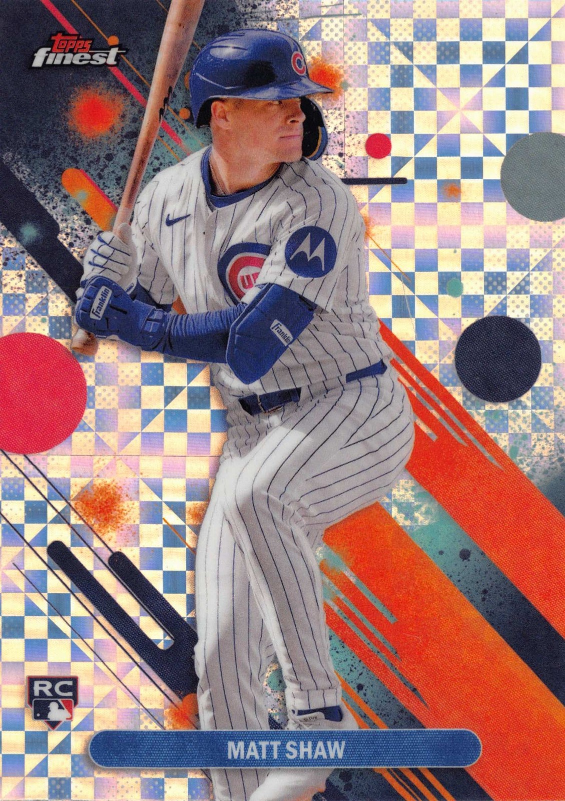 2025 Finest #85 Matt Shaw Checkerboard