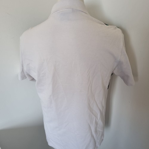 Lacoste Sport Devanlay Polo T-Shirt Mens Size 5 Vintage Single Stitch - Picture 6 of 7