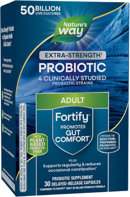 Extra Strength(1) Fortify Probiotic, Probiotics for Digestive Health, Prebiot...