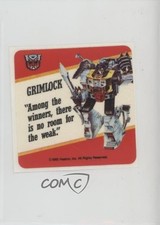 1985 Hasbro Transformers Stickers Grimlock d8k