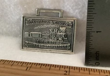 Vintage Watch Fob Wells Fargo & Co. Since 1852 Bankers & Forwarders