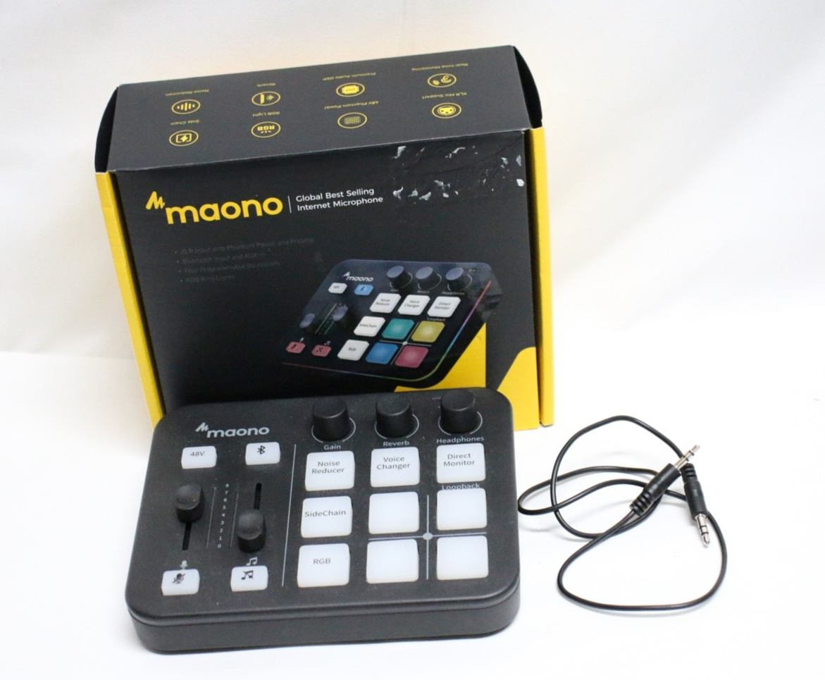 MAONO Caster G1 Neo Gaming Audio Mixer Only /No cables | eBay MAONO Caster G1 Neo Gaming Audio Mixer Only /No cables | eBay