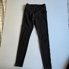 90 degree by reflex women's black leggings ankle length