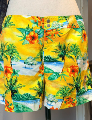 Board Shorts, Walt Disney World Shorts XL w Jessica Rabbit and Tropical Design